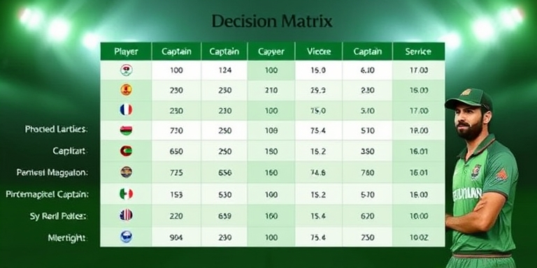 WinBuzz App Login captain decision matrix